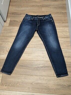 Silver Jeans Women's Indigo Skinny Jeans
